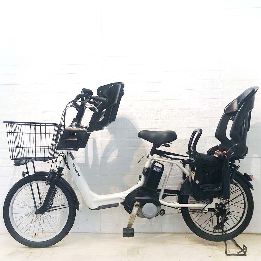 中古電動自転車 パナソニック ギュットアニーズDX ホワイト 20インチ YG055