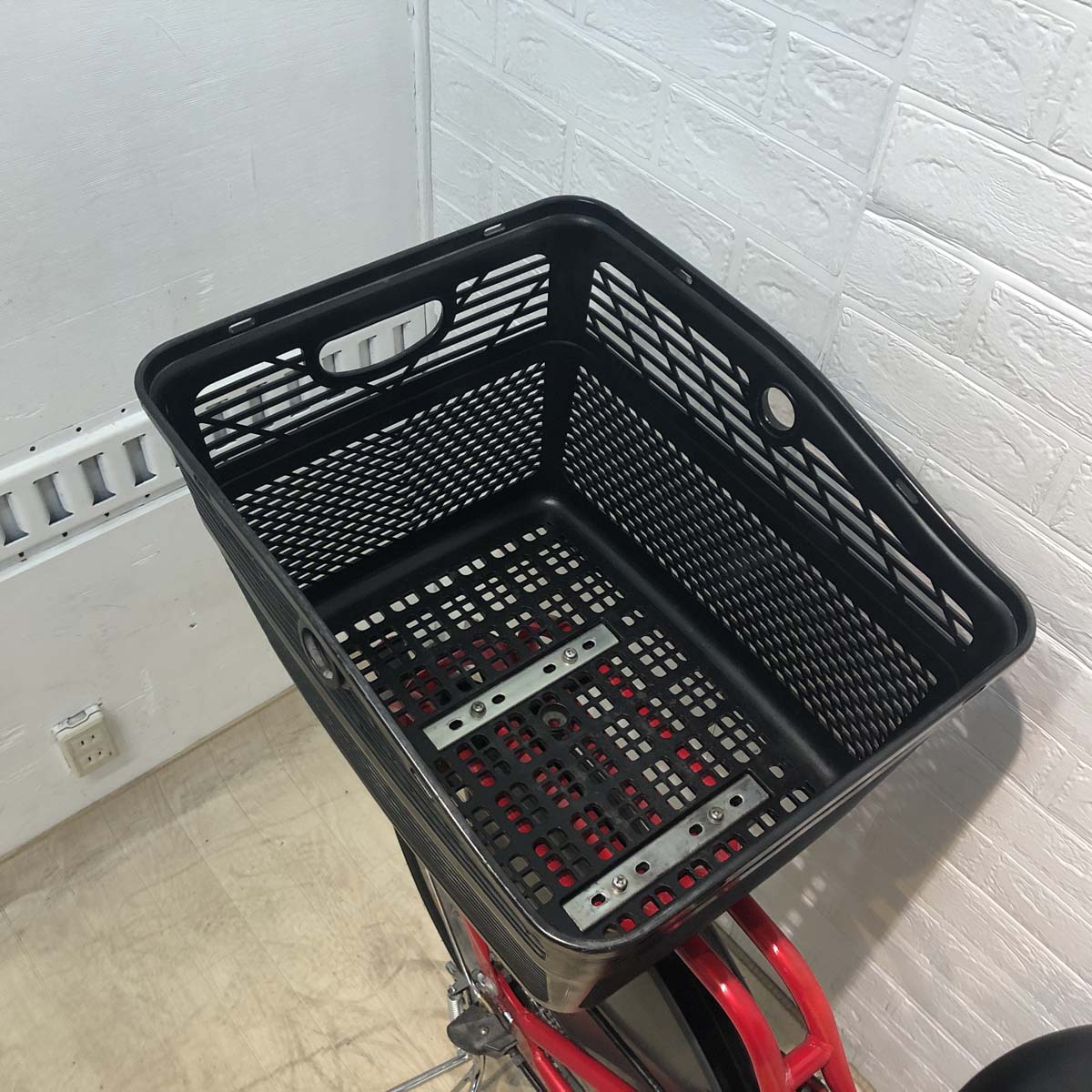 中古電動自転車 ブリヂストン アンジェリーノ ミニ レッド 22インチ YB013