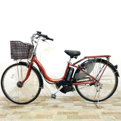ヤマハ PAS ナチュラ M DX オレンジ 26インチ KV110 【中古車】