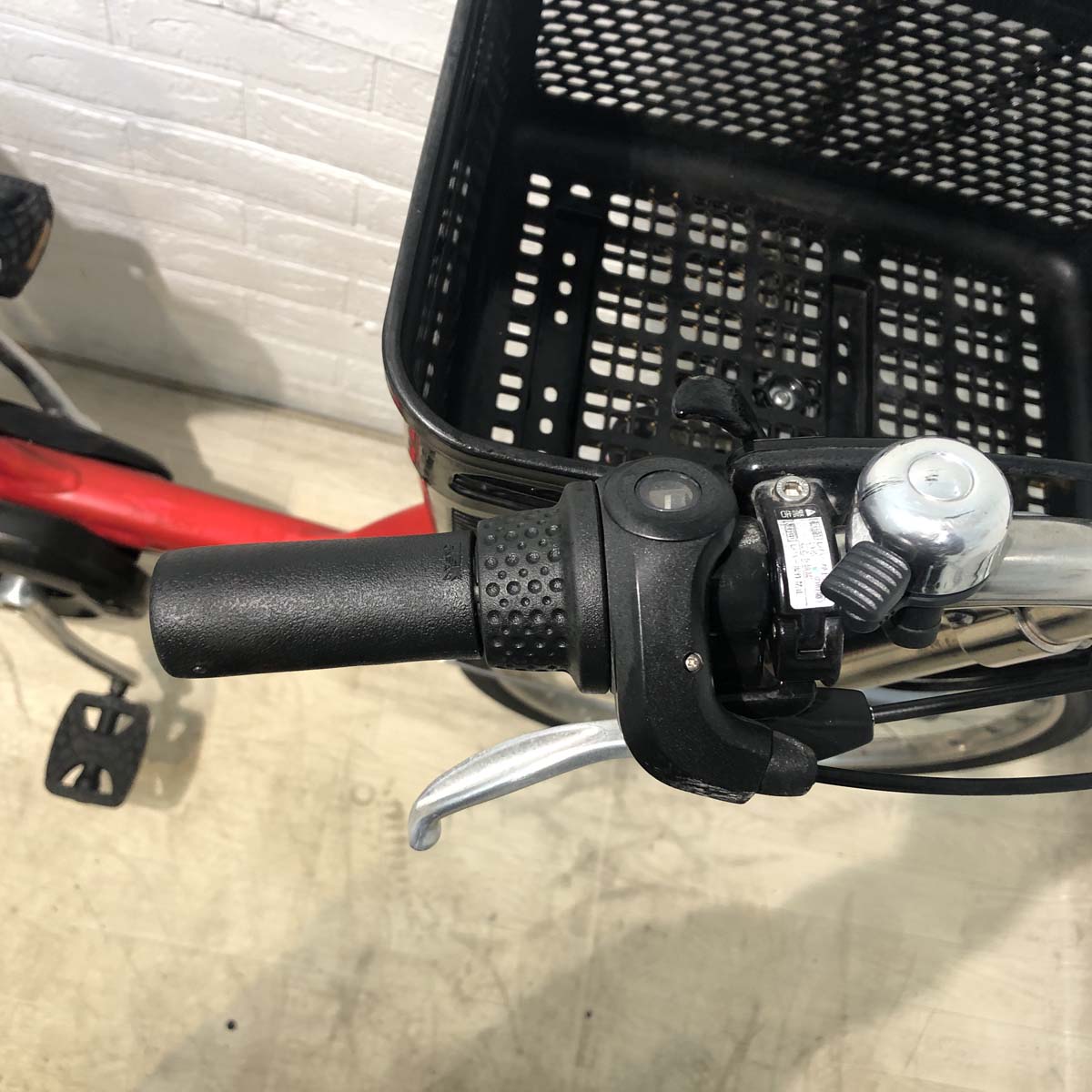 中古電動自転車 ブリヂストン アンジェリーノ ミニ レッド 22インチ YB013