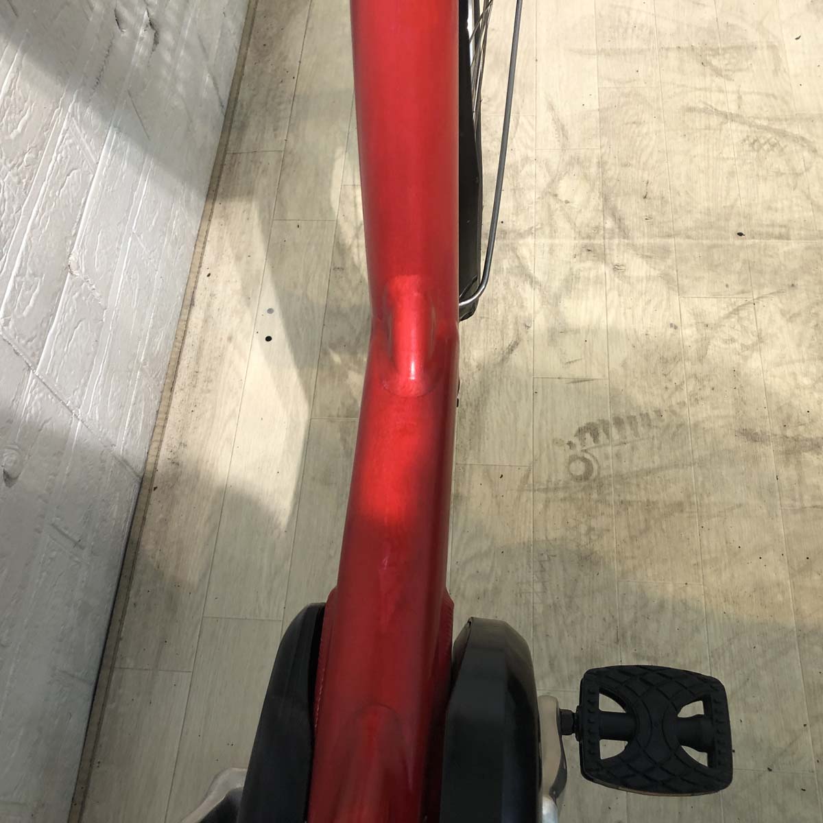 ブリヂストン アンジェリーノ ミニ レッド 22インチ YB013【中古車】