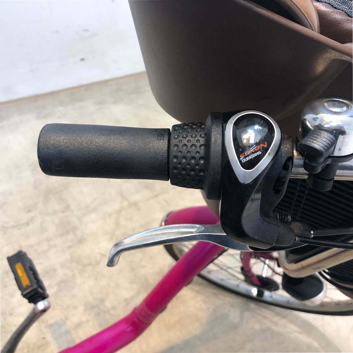 中古電動自転車 パナソニック ギュット DX ピンク 前22×後26インチ YB012
