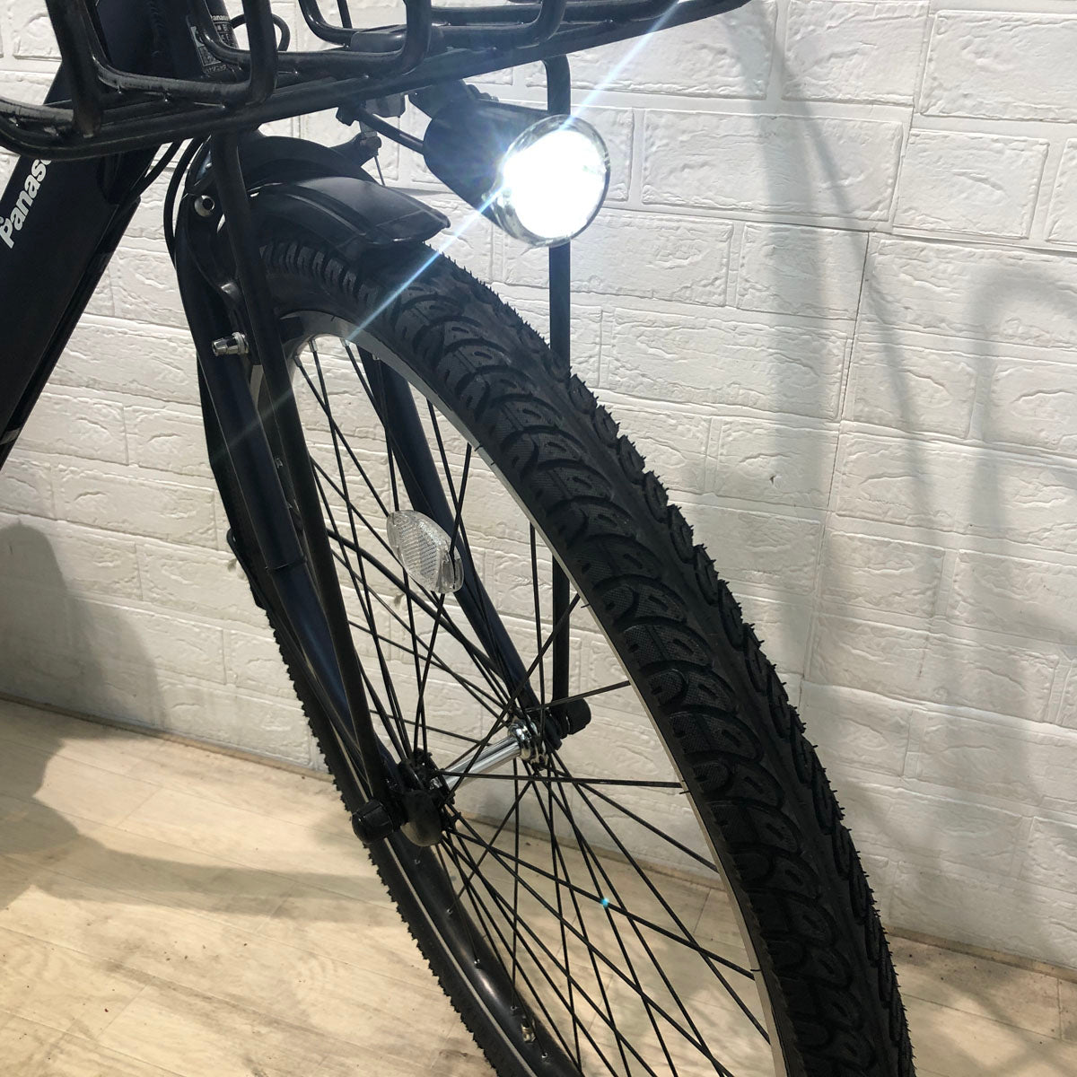 中古電動自転車 パナソニック ギュット アニーズ  F DX ネイビー 26インチ YB014