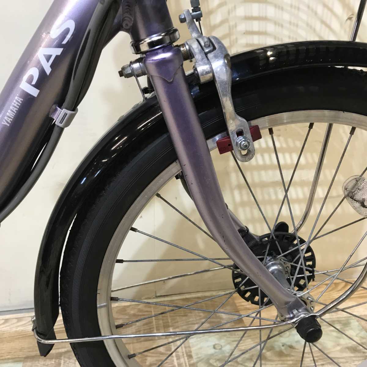ヤマハ PAS コンパクト パープル 20インチ KR038  【中古車】
