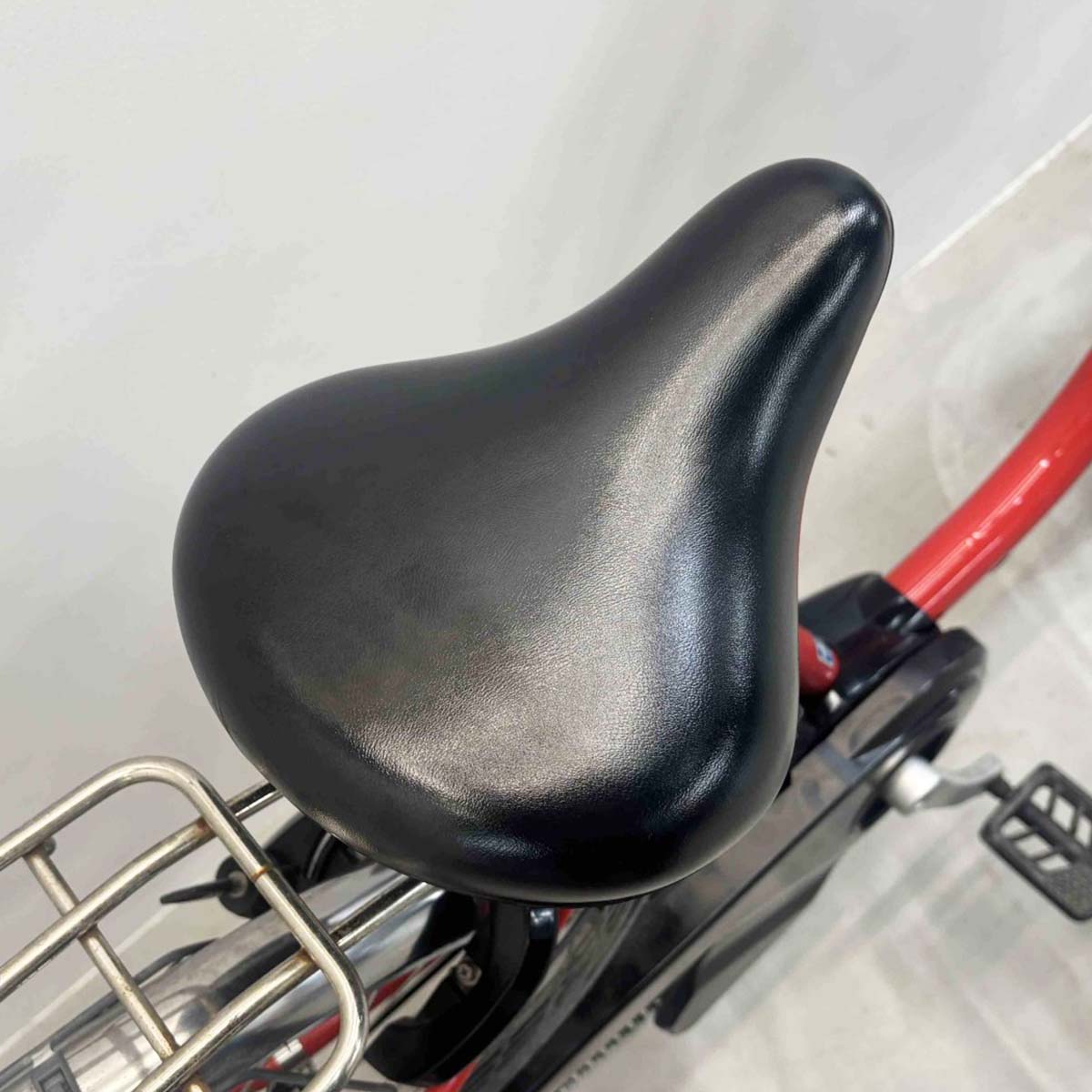 中古電動自転車 パナソニック ビビSX レッド 26インチ YJ077