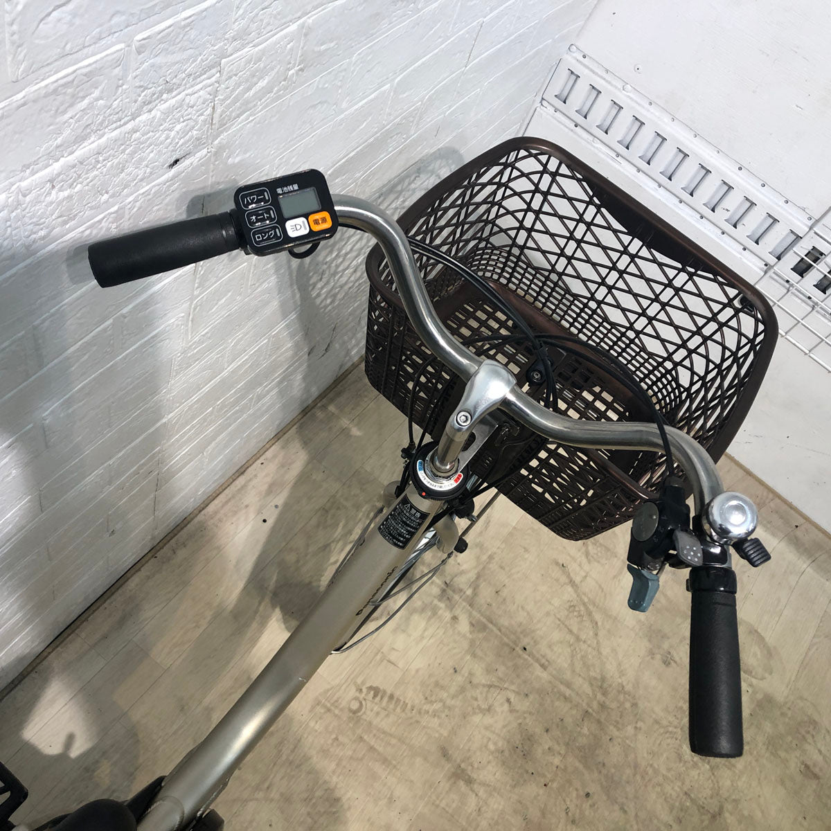 中古電動自転車 パナソニック ビビ L 20 ウォームシルバー 20インチ YB015