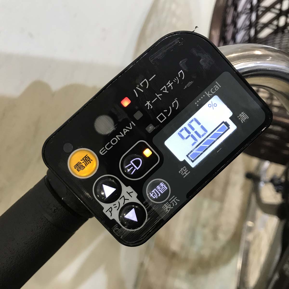 中古電動自転車 パナソニック ビビ DX ブラウン 26インチ KA027 