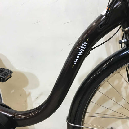 ヤマハ PAS With パス ウィズ ブラウン 26インチ KR039 【中古車】
