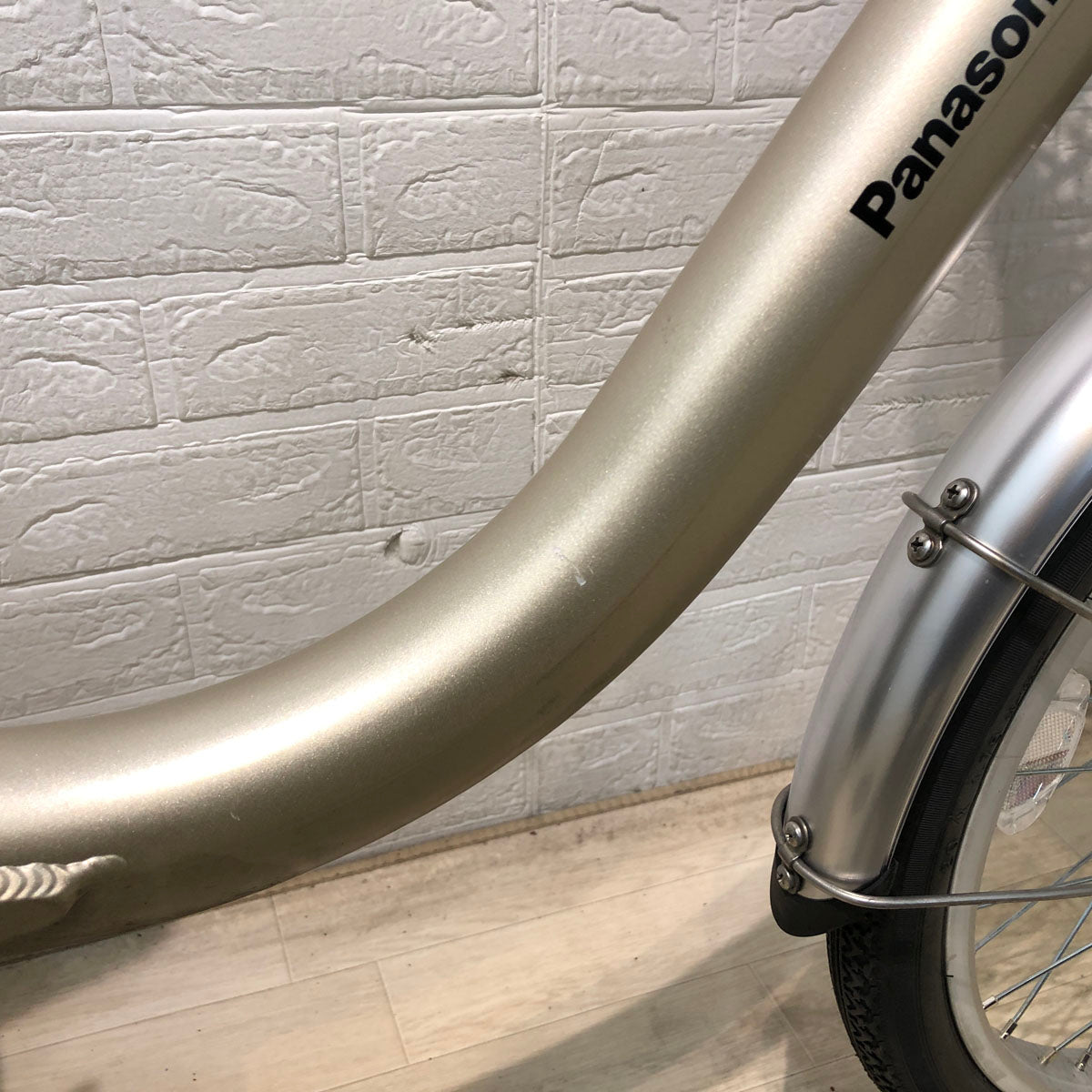 中古電動自転車 パナソニック ビビ L 20 ウォームシルバー 20インチ YB015