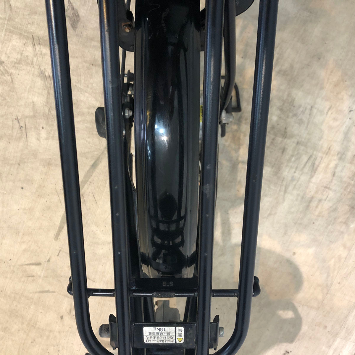 ブリヂストン アシスタファイン ミニ ブラック 前20×後18インチ YU047 【中古車】