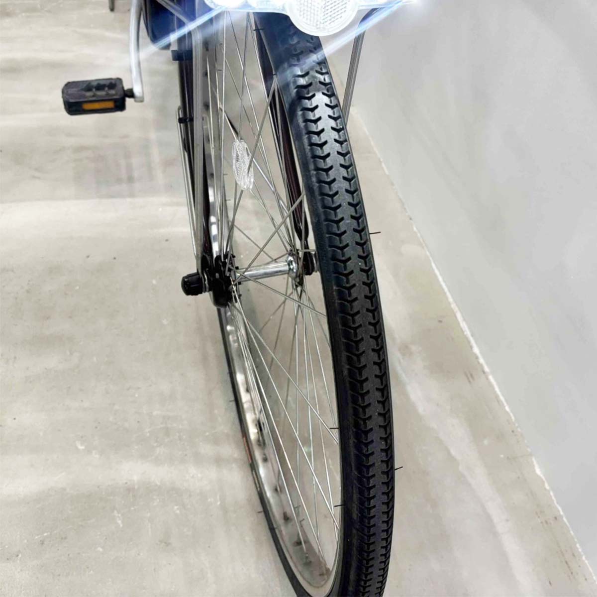 中古電動自転車 パナソニック ビビDX ブラウン 26インチ YJ078