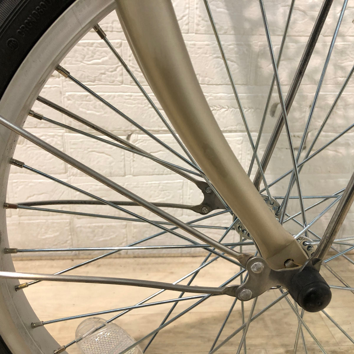 中古電動自転車 パナソニック ビビ L 20 ウォームシルバー 20インチ YB015