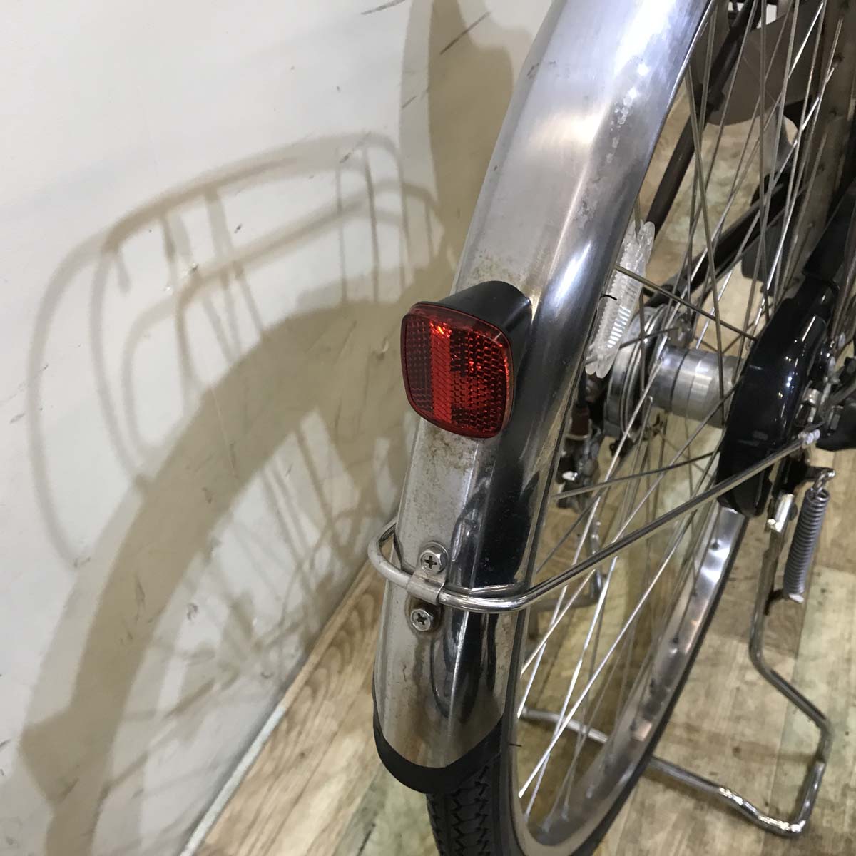 中古電動自転車 パナソニック ビビ DX ブラウン 26インチ KA027 