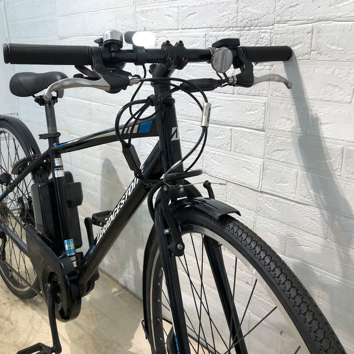 中古電動自転車 ブリヂストン TB1e ブラック 27インチ YB016