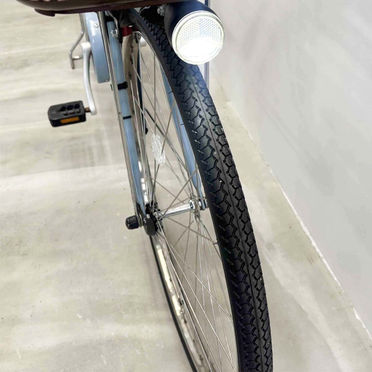 中古電動自転車 パナソニック ビビスタイル ブルー 26インチ YJ079