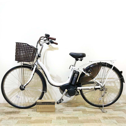新品バッテリー ヤマハ PAS ナチュラ L DX ホワイト 26インチ KV113 【中古車】