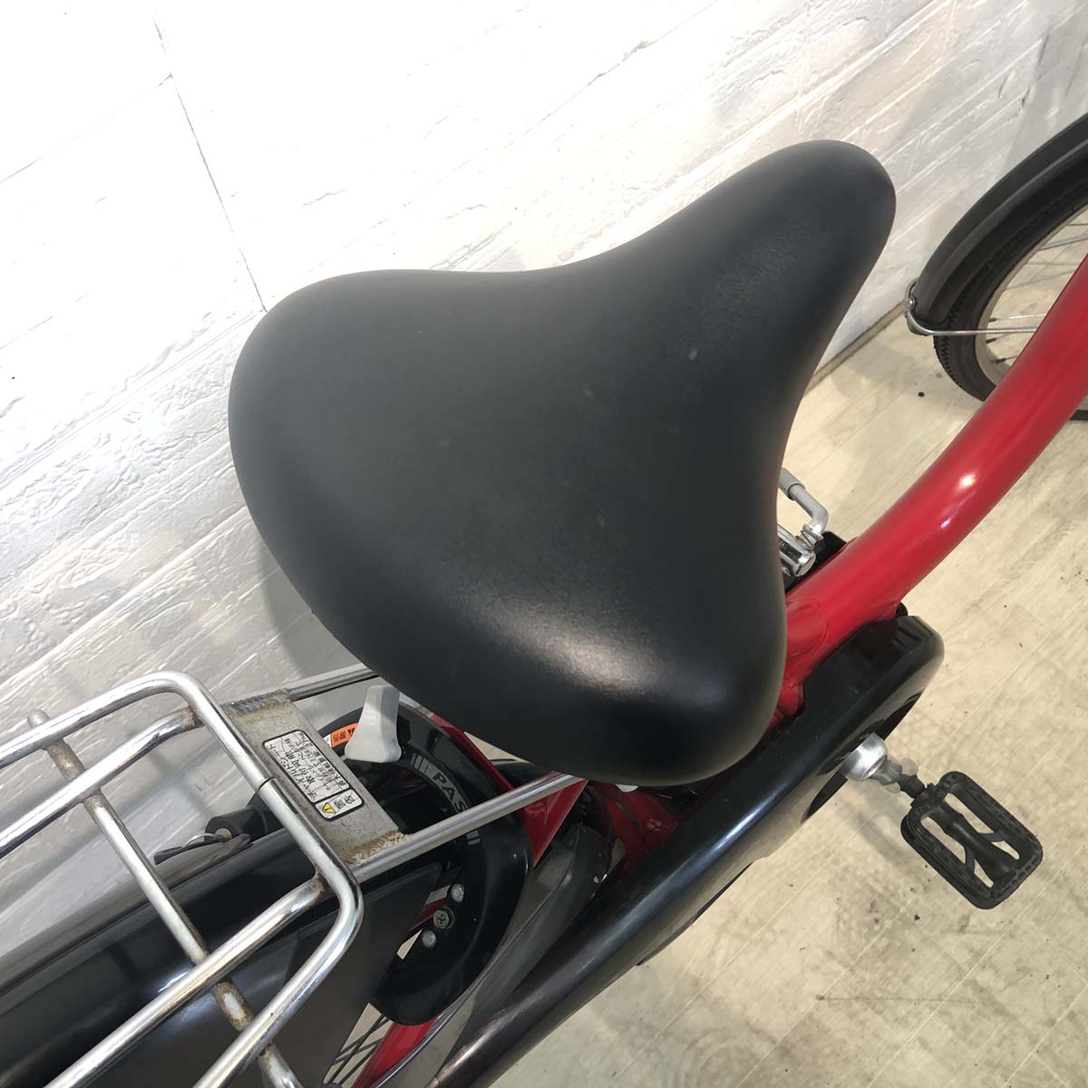 中古電動自転車 ヤマハ PAS ナチュラS レッド 26インチ YG058