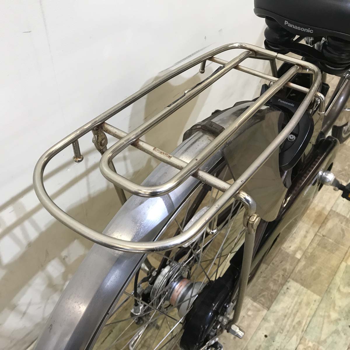 中古電動自転車 パナソニック ビビ EX ブラウン 26インチ KA028