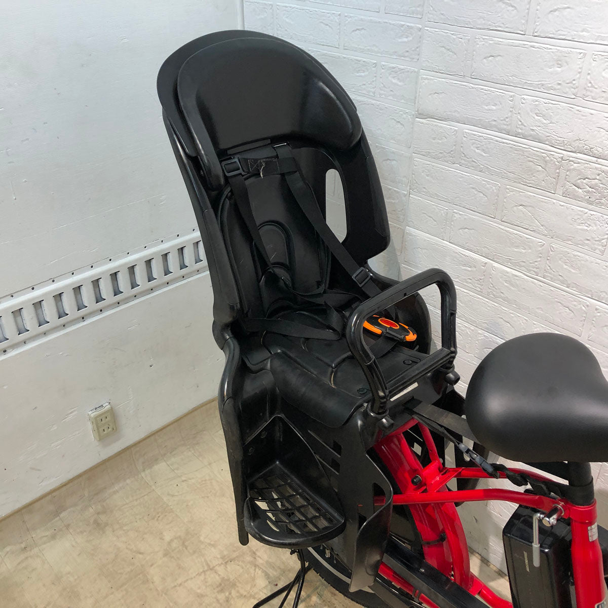 中古電動自転車 ヤマハ PAS Babby パス バビー レッド 20インチ YB017