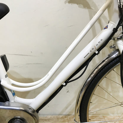 ブリヂストン カジュナ e ホワイト 26インチ KF056  【中古車】