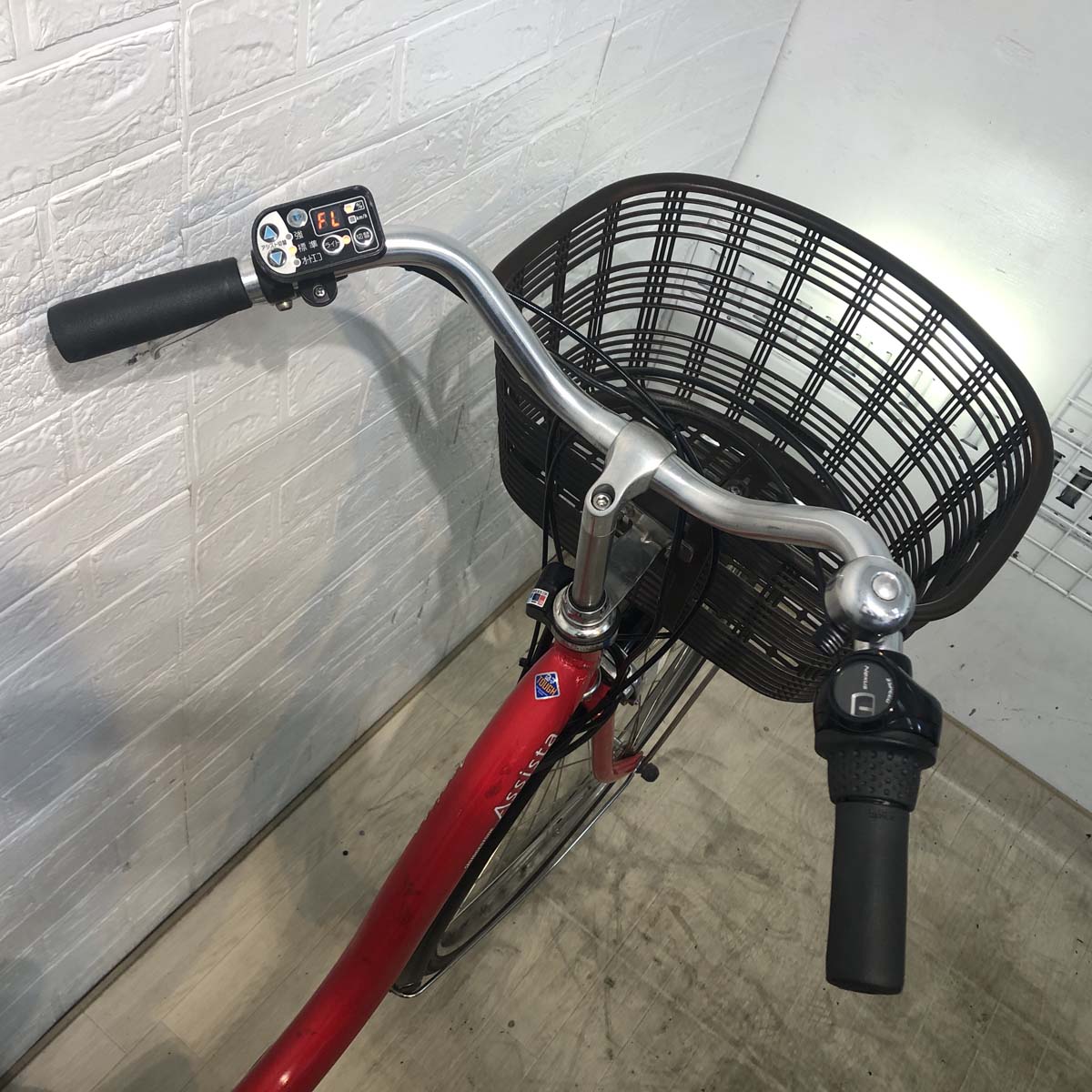 ブリヂストン アシスタDX レッド 26インチ YG059 【中古車】