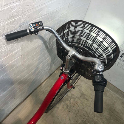 ブリヂストン アシスタDX レッド 26インチ YG059 【中古車】