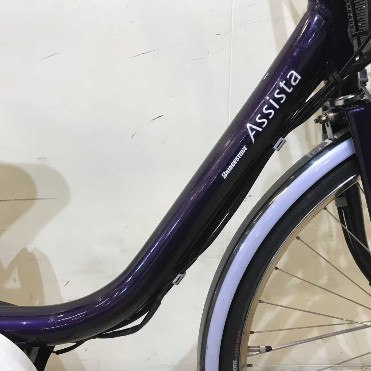 ブリヂストン アシスタ パープル 26インチ KR041【中古車】