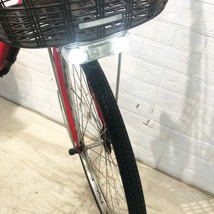 ブリヂストン アシスタDX レッド 26インチ YG059 【中古車】