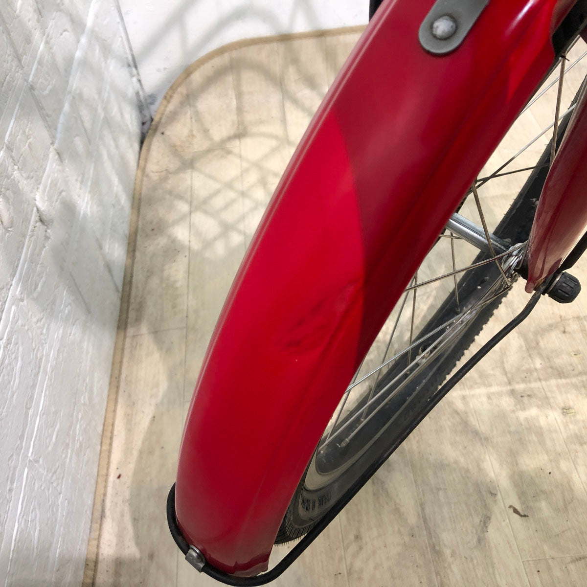 中古電動自転車 ヤマハ PAS Babby パス バビー レッド 20インチ YB017