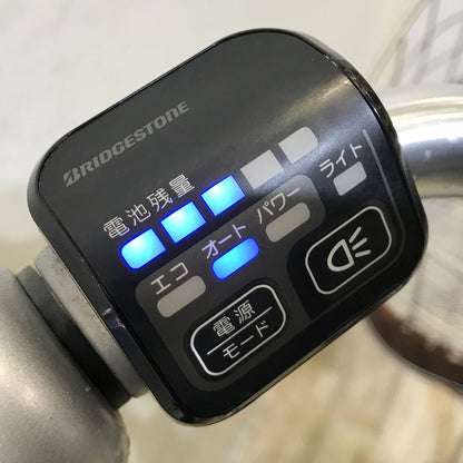 ブリヂストン カジュナ e ホワイト 26インチ KF056  【中古車】