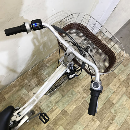 ブリヂストン カジュナ e ホワイト 26インチ KF056  【中古車】