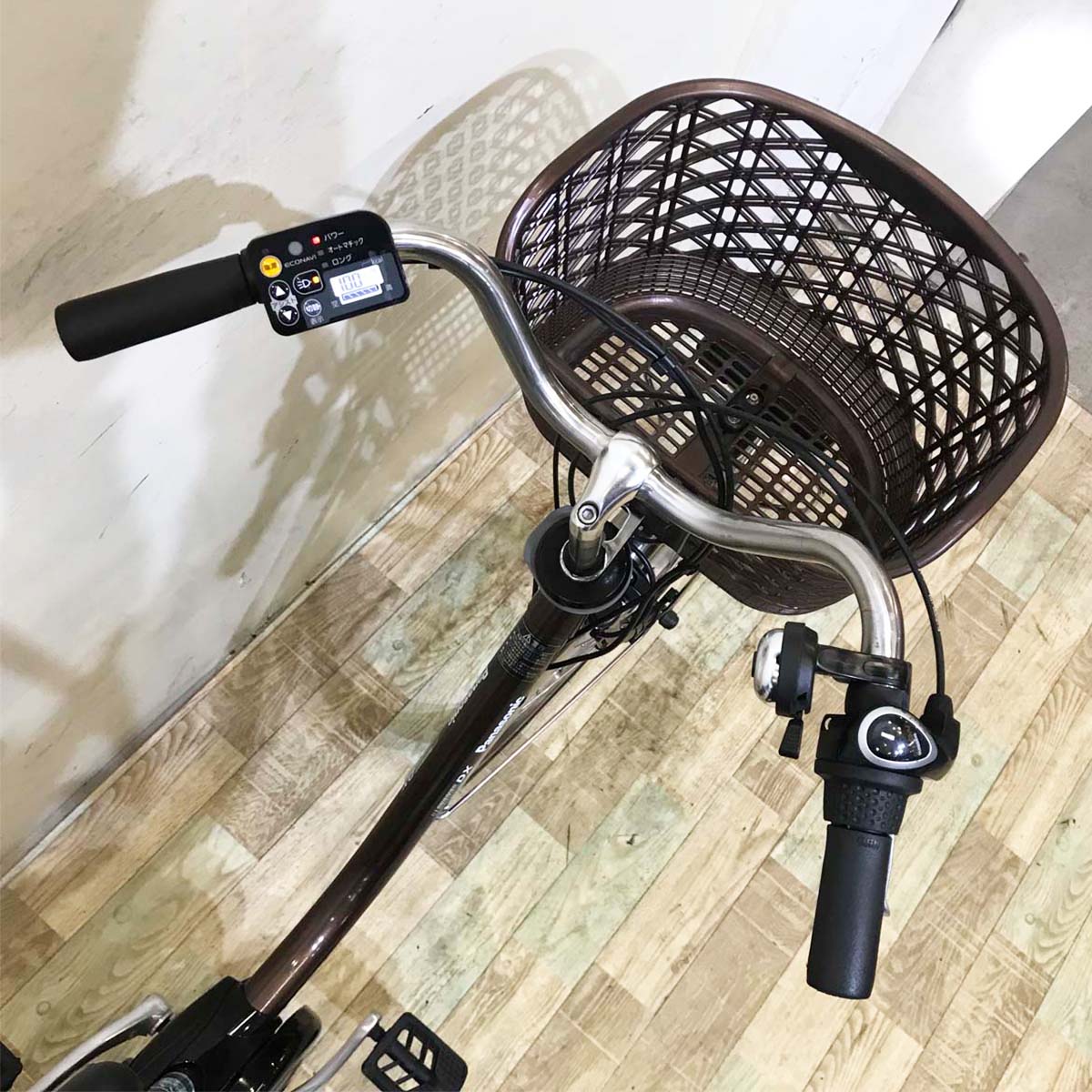 中古電動自転車 パナソニック ビビ DX ブラウン 26インチ KA029 【中古車】  