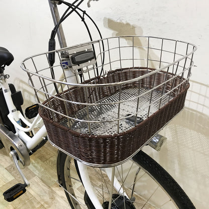 ブリヂストン カジュナ e ホワイト 26インチ KF056  【中古車】