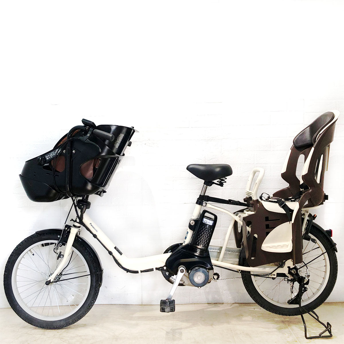 中古電動自転車 パナソニック ギュット ミニ DX ホワイト 20インチ YB018