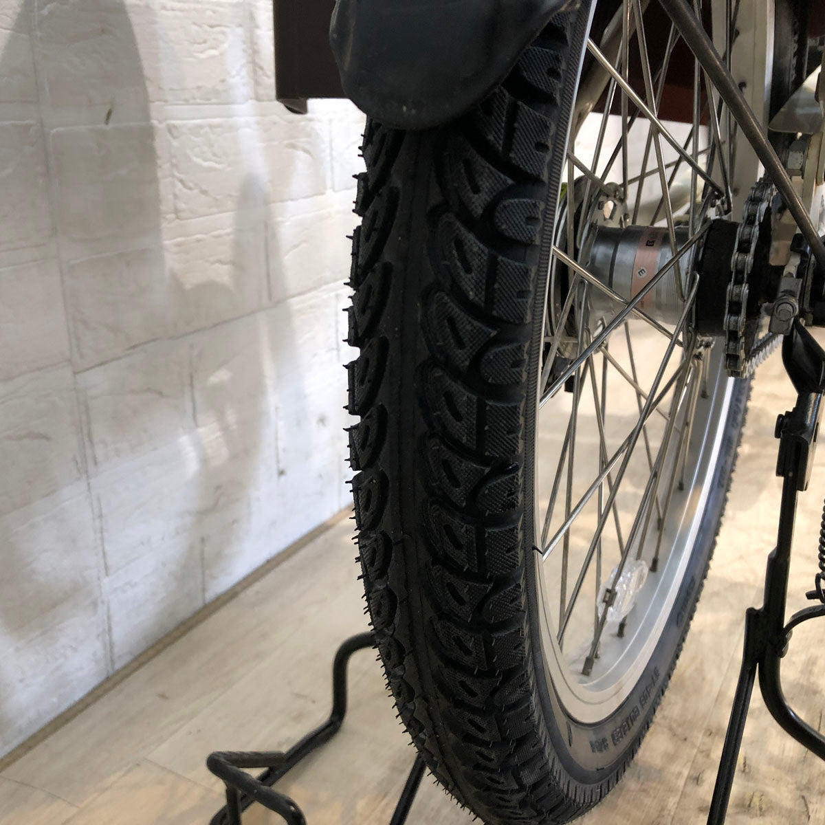 中古電動自転車 パナソニック ギュット ミニ DX ホワイト 20インチ YB018