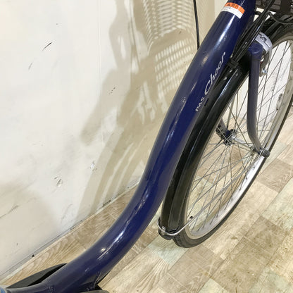 【１万円引き！】ヤマハ PAS Cheer パス チア ネイビー 26インチ KF057 【中古車】