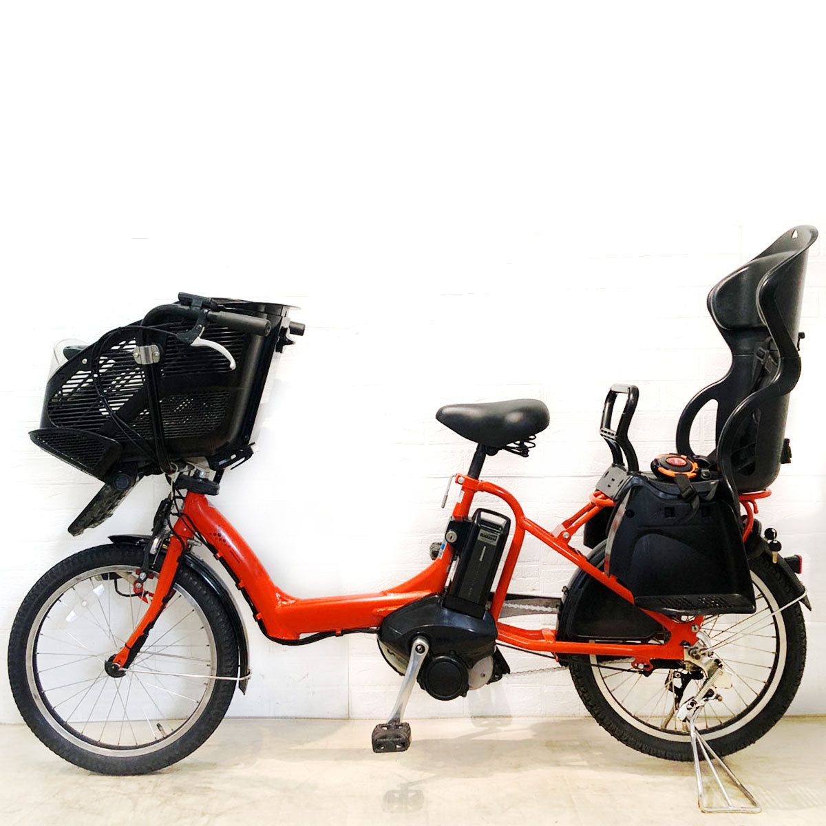 中古電動自転車 ブリヂストン アンジェリーノプティット e オレンジ 20