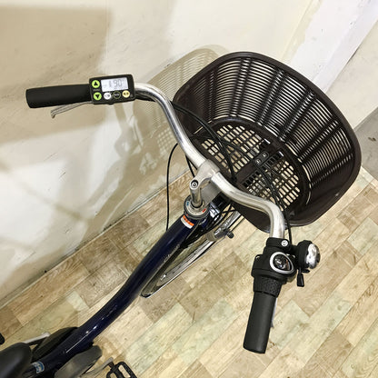 【１万円引き！】ヤマハ PAS Cheer パス チア ネイビー 26インチ KF057 【中古車】