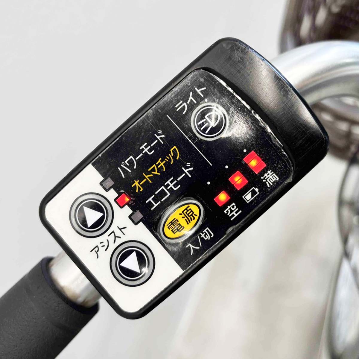 中古電動自転車 ブリヂストン アシスタベーシック シルバー 24インチ YJ082