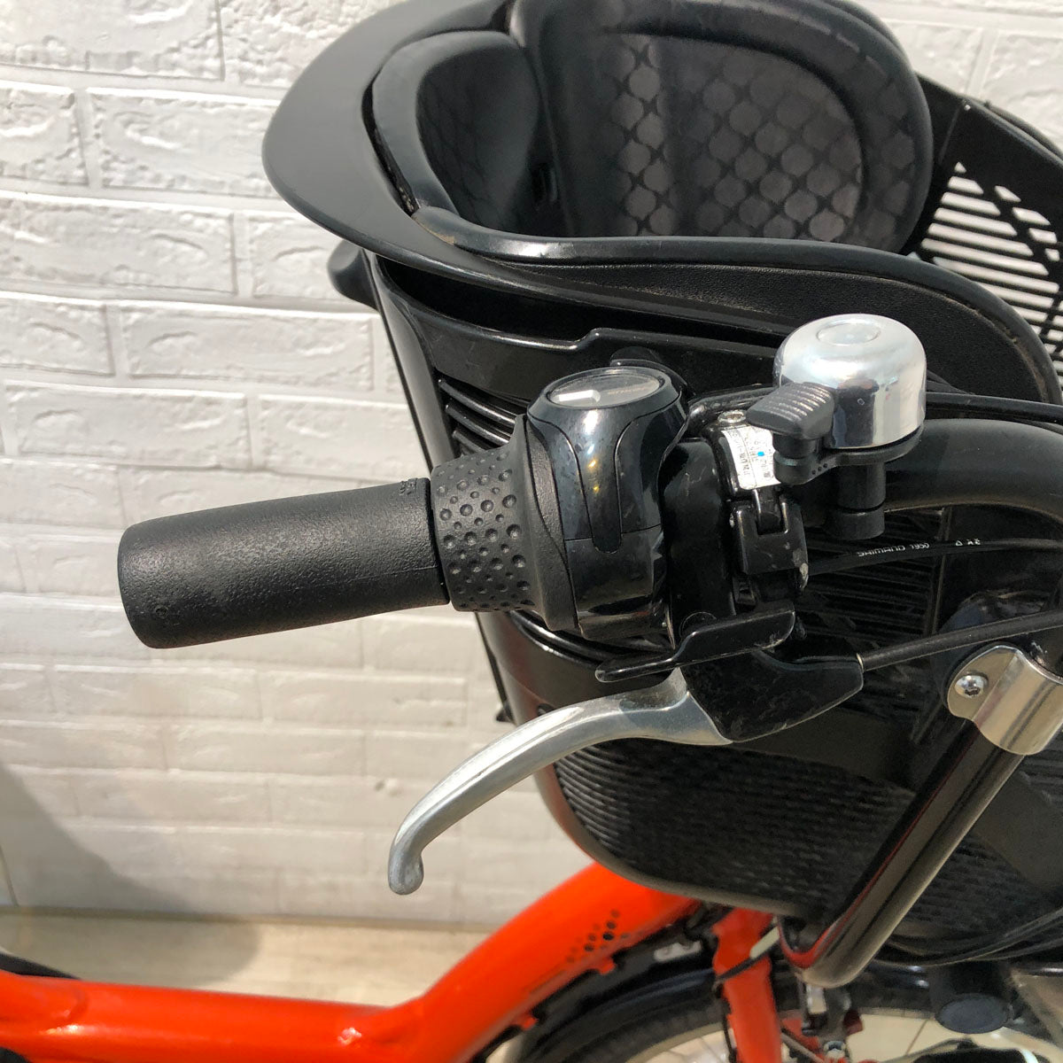 中古電動自転車 ブリヂストン アンジェリーノプティット e オレンジ 20インチ YB019