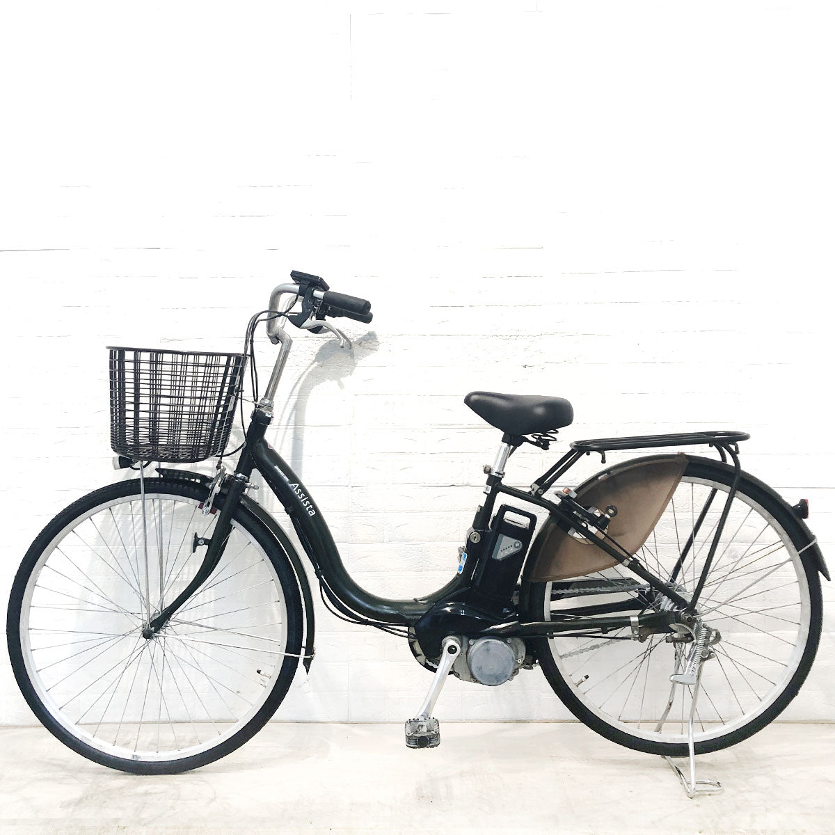 ブリヂストン アシスタ ベーシック カーキ 26インチ YG061 【中古車】