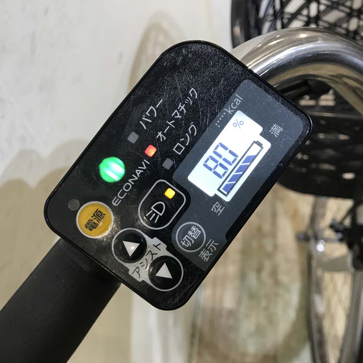 中古電動自転車 パナソニック ビビ DX シルバー 24インチ KA031