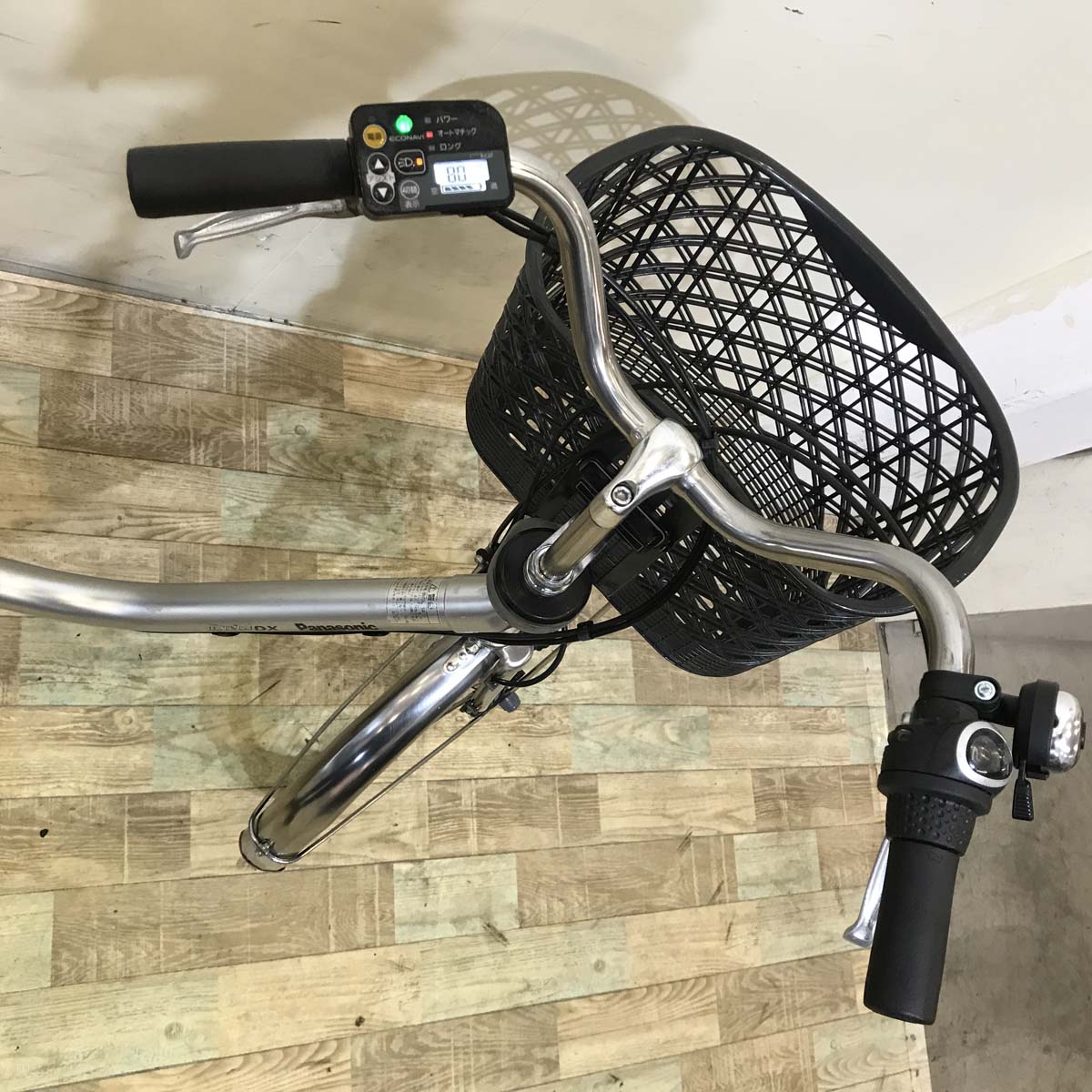 中古電動自転車 パナソニック ビビ DX シルバー 24インチ KA031
