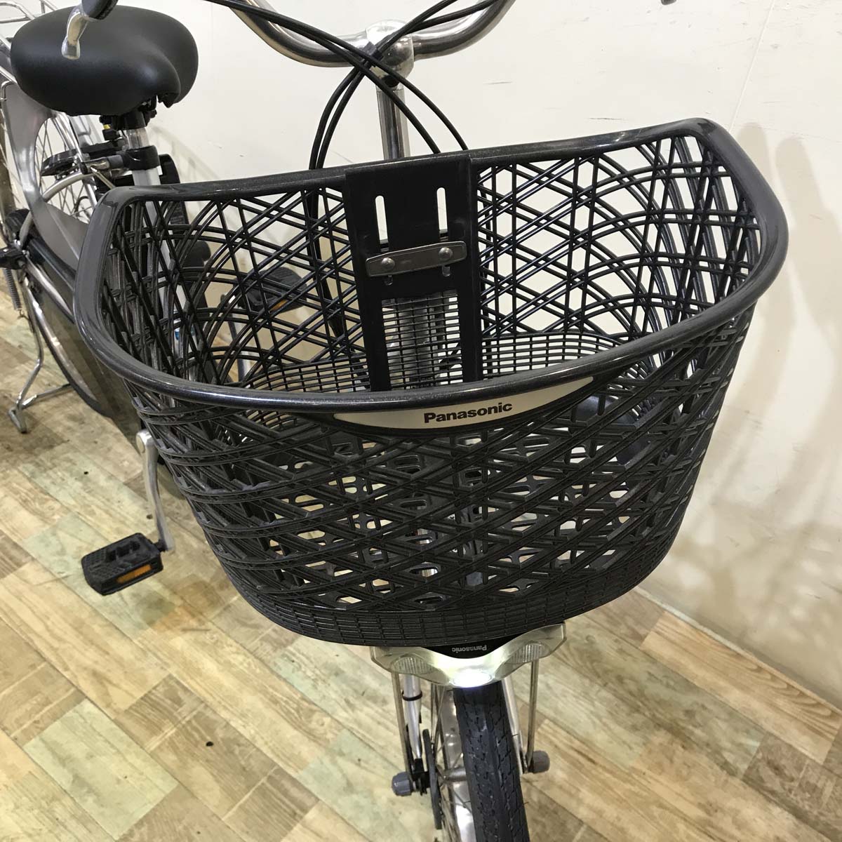 中古電動自転車 パナソニック ビビ DX シルバー 24インチ KA031