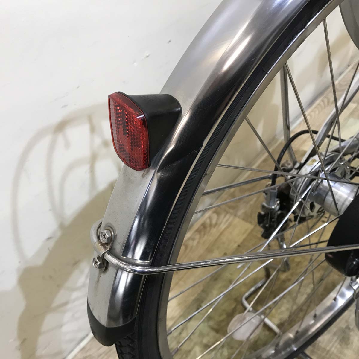 中古電動自転車 パナソニック ビビ DX シルバー 24インチ KA031