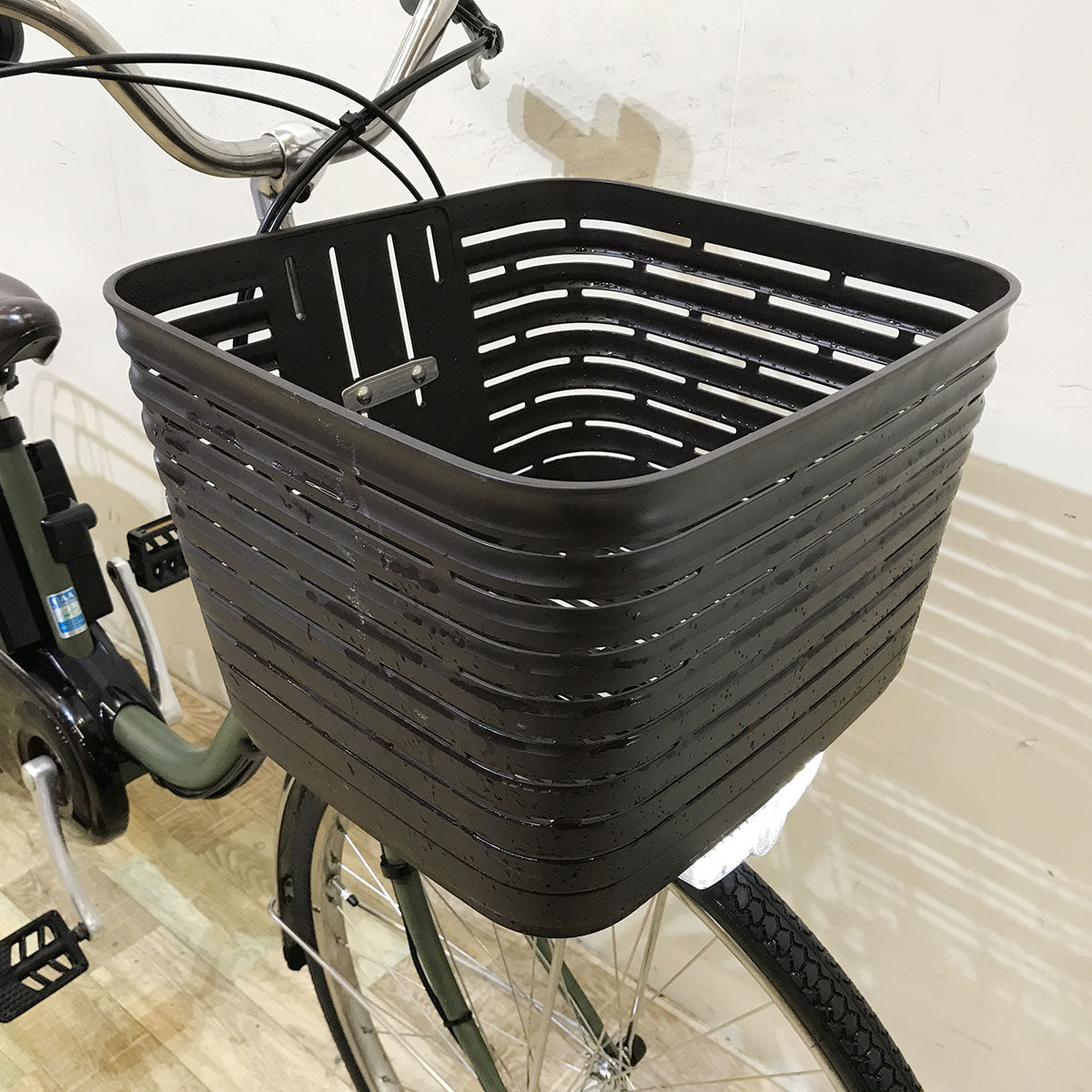 中古電動自転車 パナソニック ビビ DX カーキ 26インチ KF058