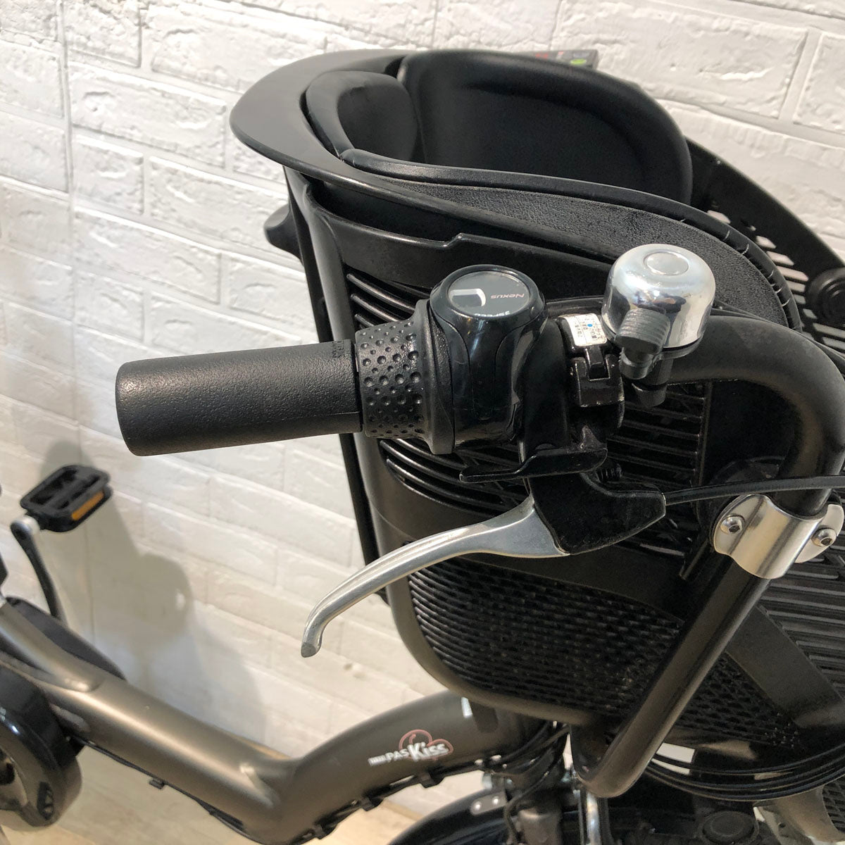 中古電動自転車 ヤマハ PAS Kiss mini XL パス キッス ミニ XL マットグラファイト 20インチ YB020