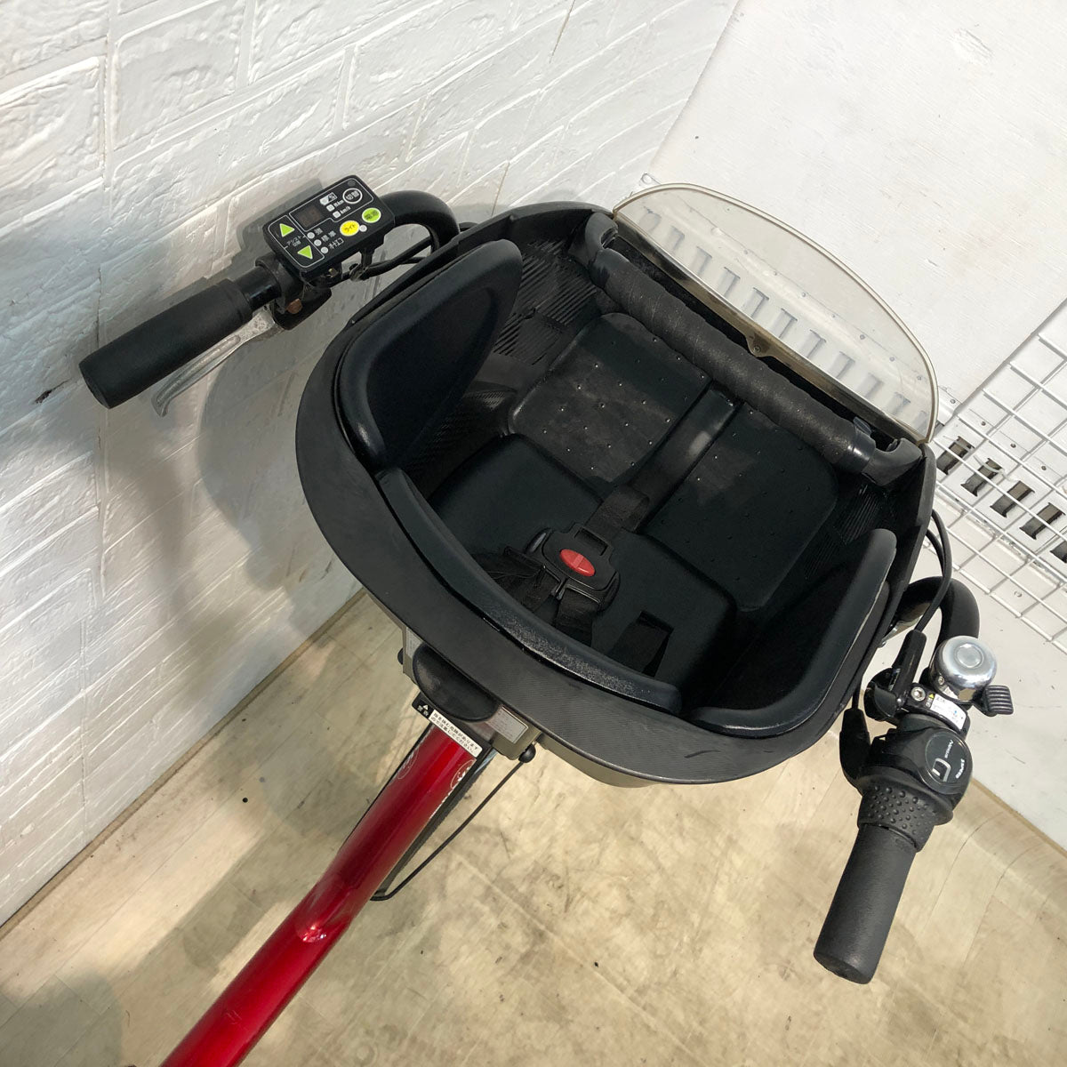 中古電動自転車 ヤマハ PAS Kiss mini XL パス キッス ミニ XL レッド 20インチ YB021