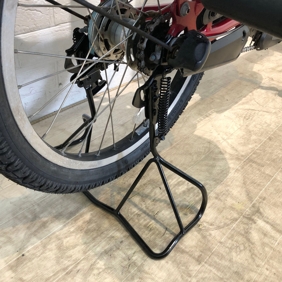 中古電動自転車 ヤマハ PAS Kiss mini XL パス キッス ミニ XL レッド 20インチ YB021