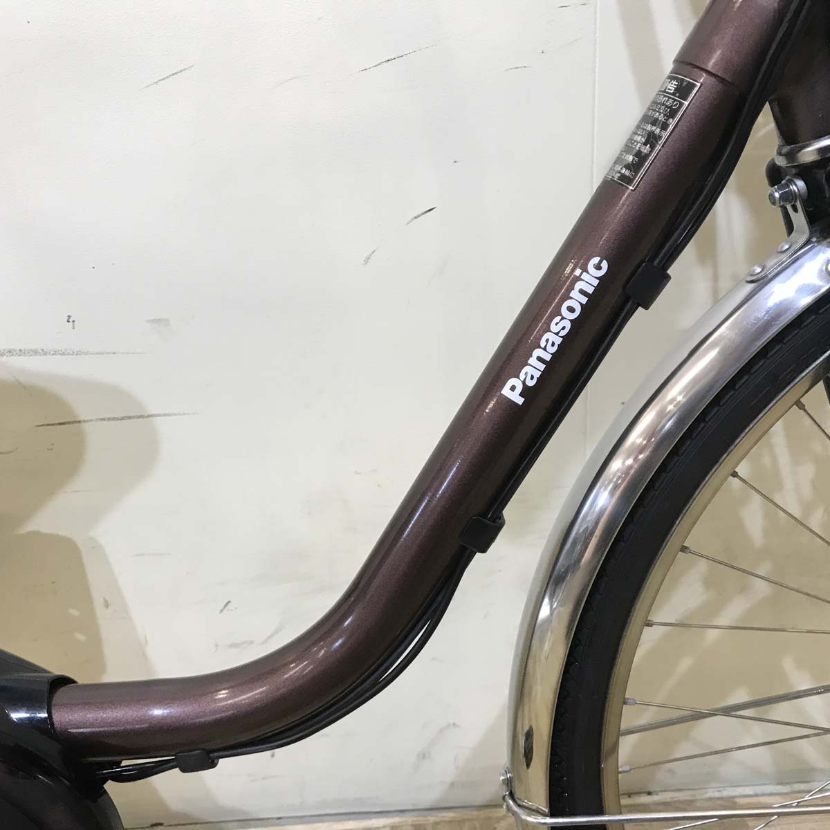 中古電動自転車 パナソニック ビビ DX ブラウン 26インチ KA033